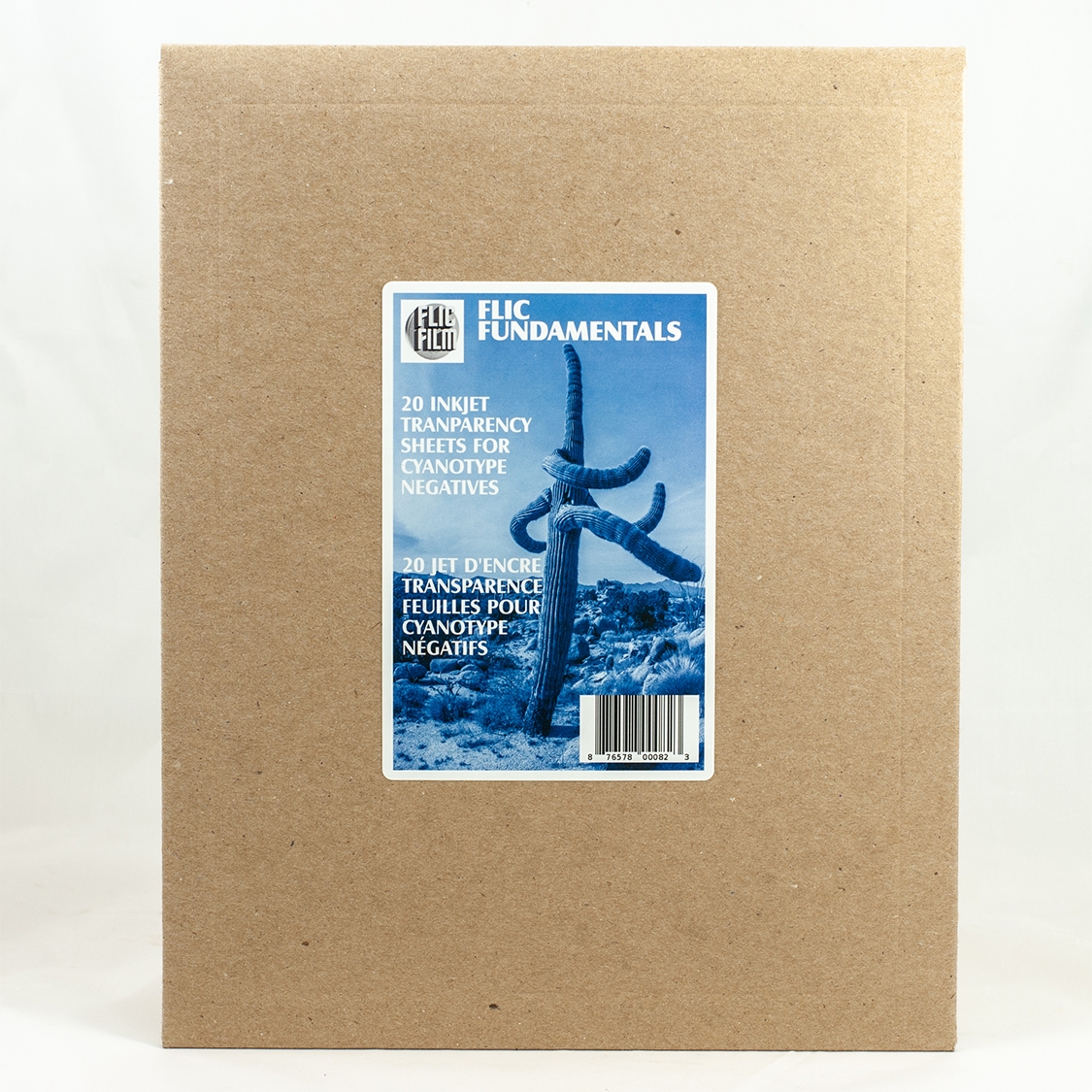 FlicFilm Cyanotype Transparency Film for Inkjet Printers (20 Sheets)