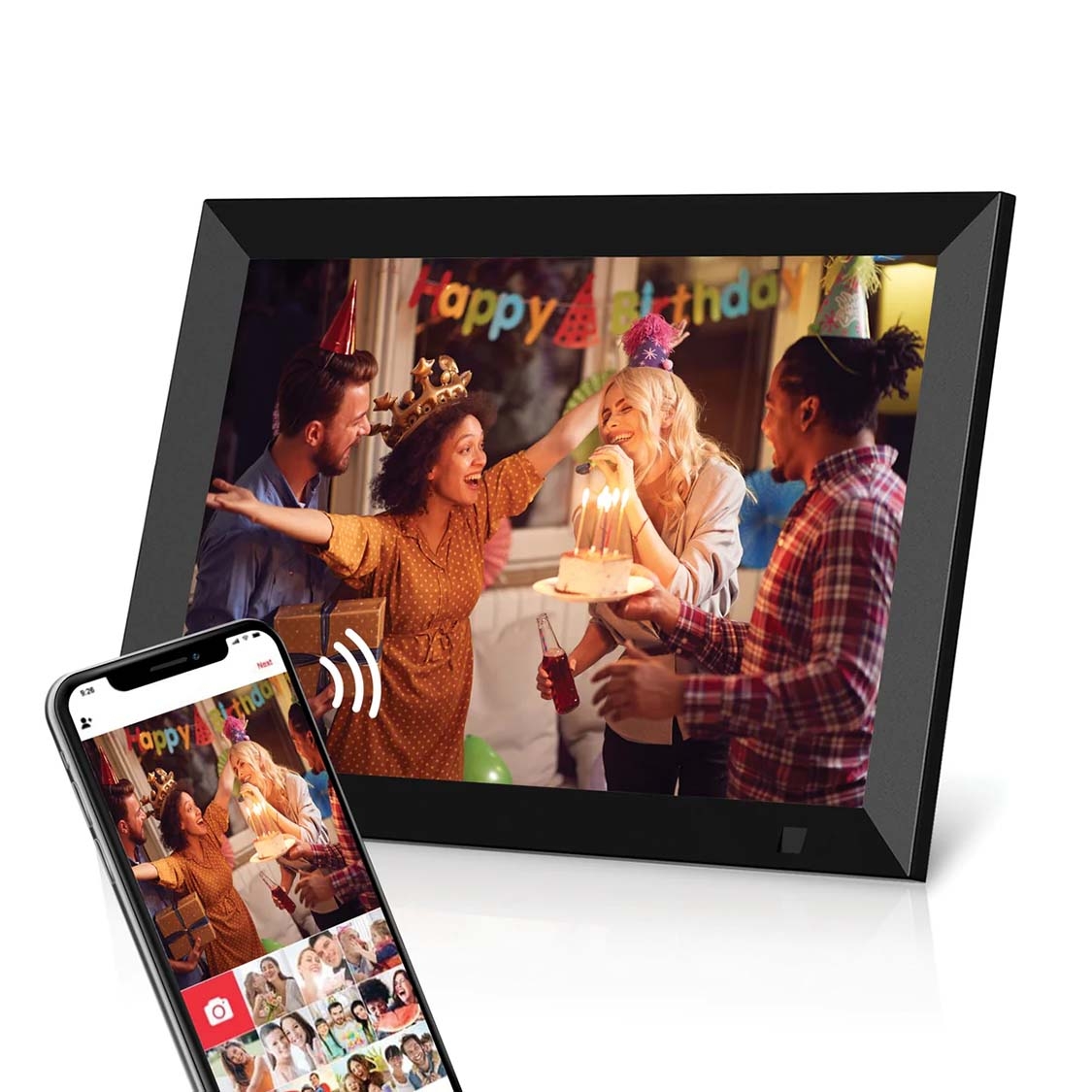 iQ Memory Lane 15.6-Inch Smart Digital Picture Frame