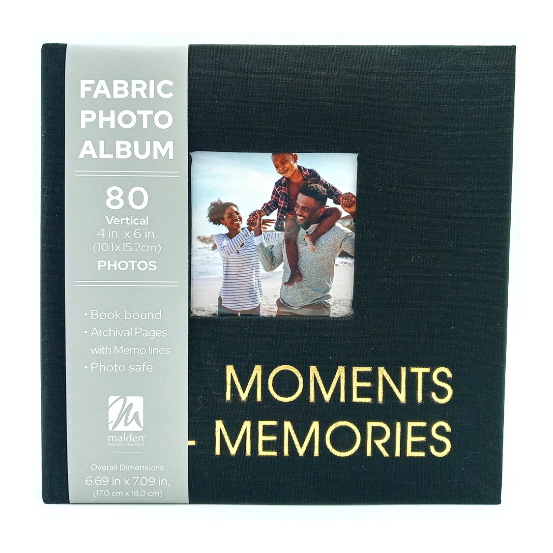 Malden 1-Up 4x6 Moments & Memories Photo Album