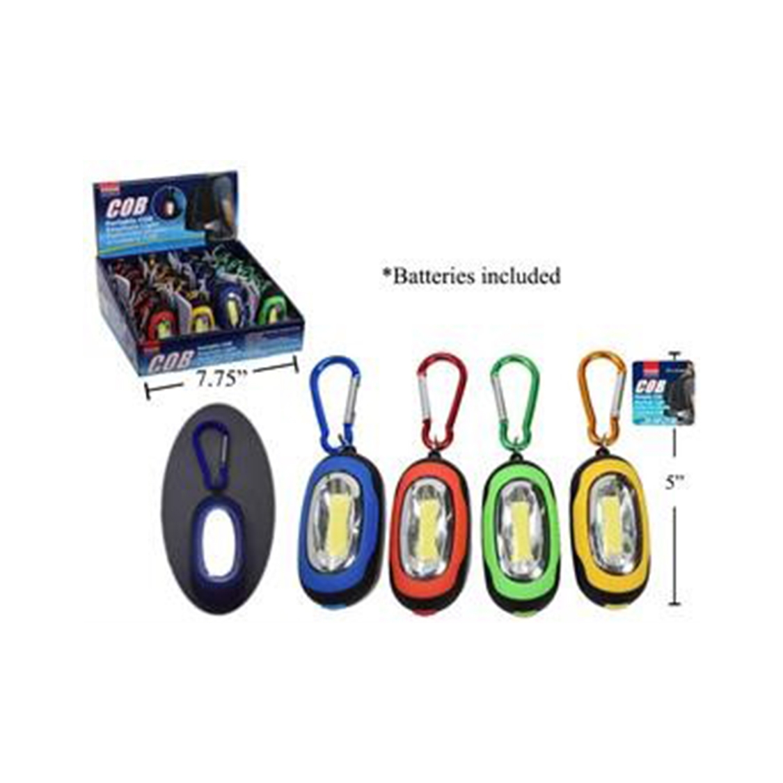 Focus Portable COB Keychain Light (Battery Included)