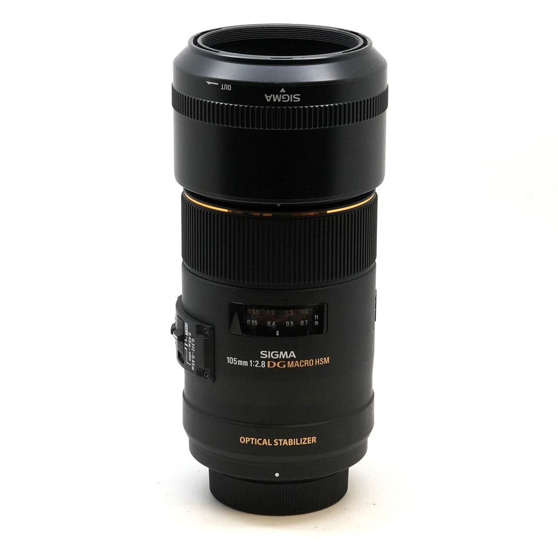Sigma 105mm F2.8 DG Macro (BGN) Used Lens for Nikon F Mount