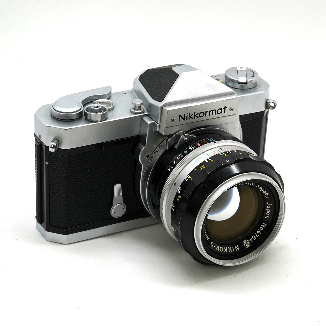 Nikon Nikkormat FTN 35mm Film Camera with 50mm f1.4 Lens (BGN) Used