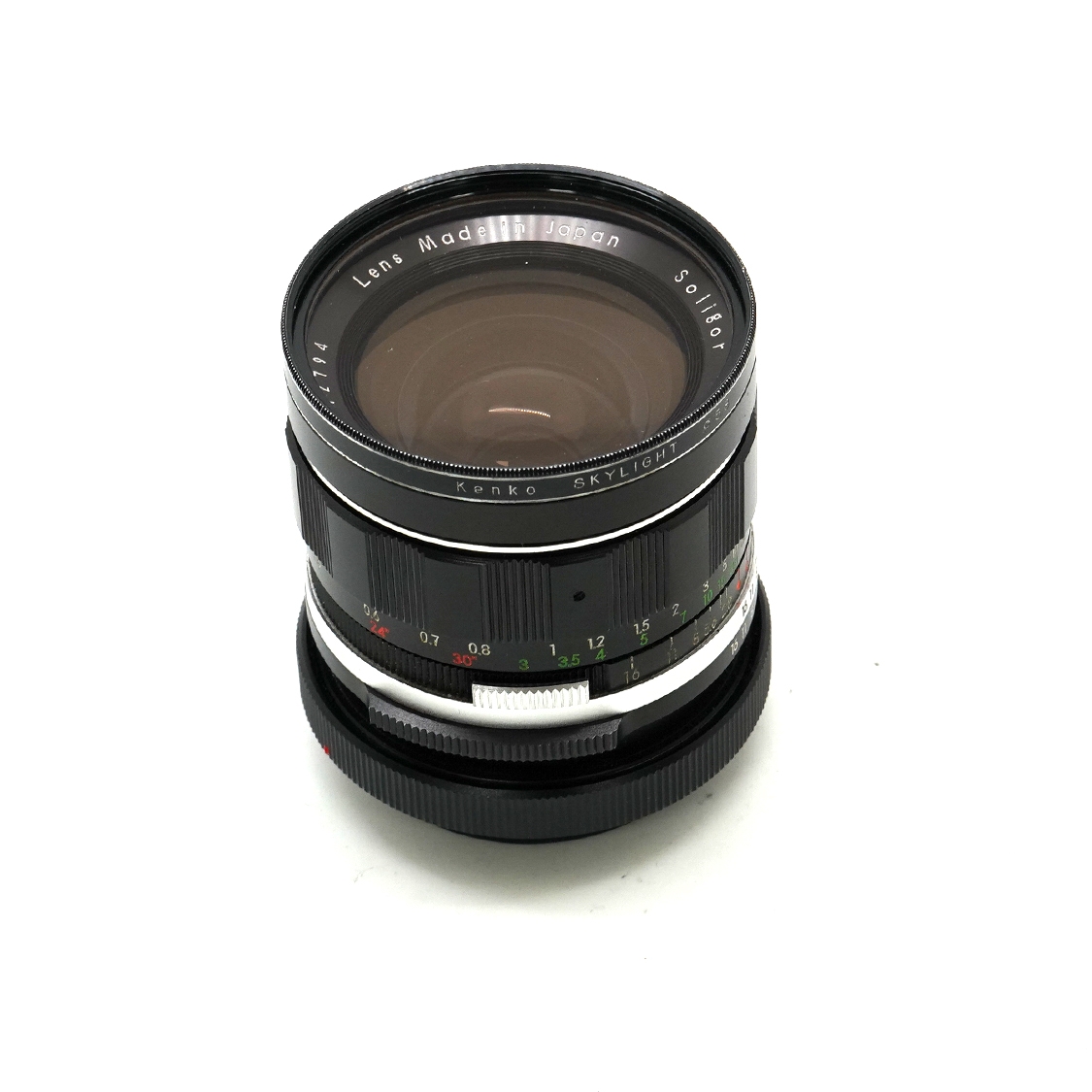 Soligor 28mm f2.8 with T-CAF Adapter (BGN) Used Lens for Canon FD Mount