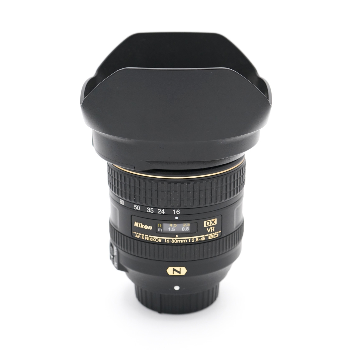Nikon AF-S 16-80mm F2.8-4 E DX VR ED (BGN) Used Lens