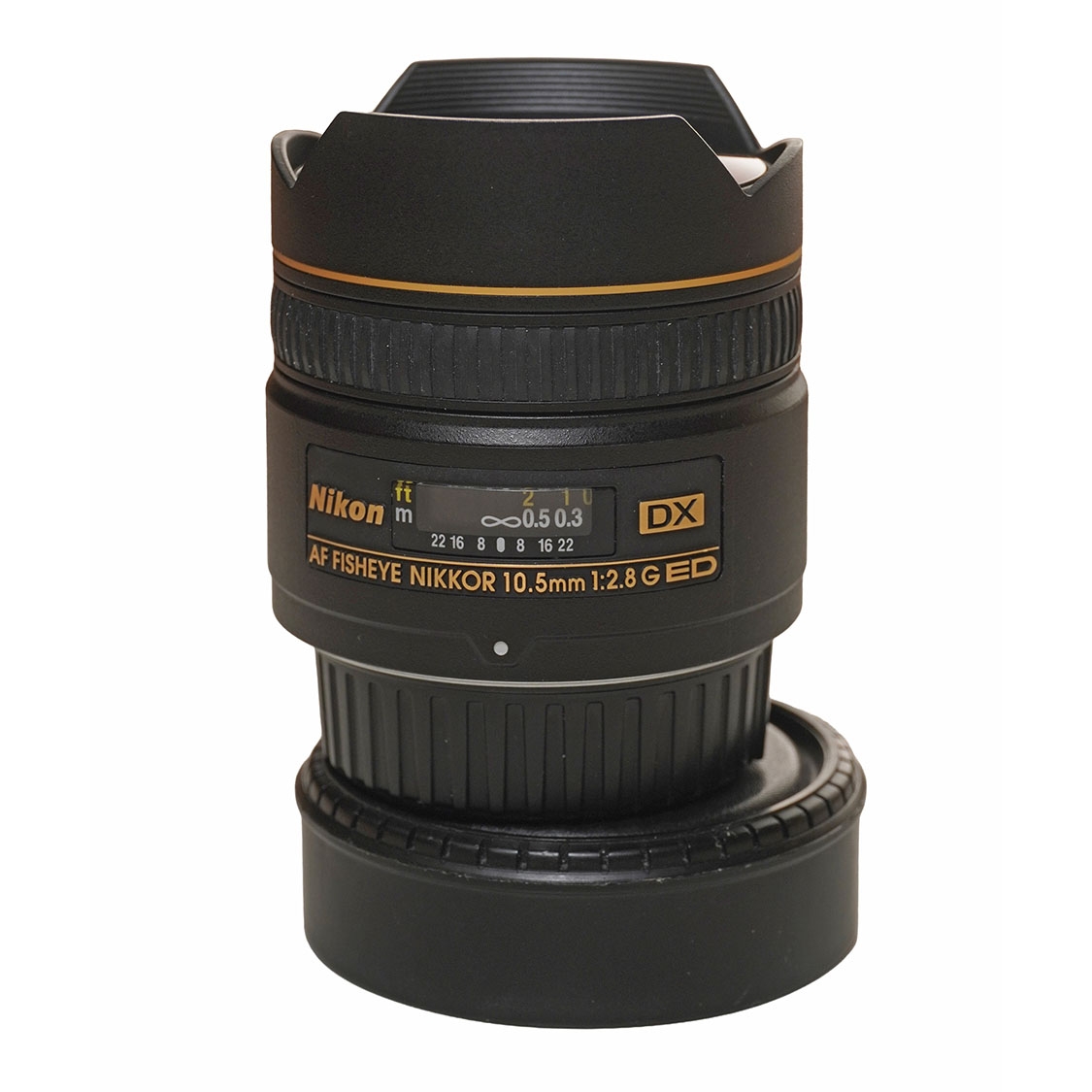Nikon F 10.5mm F2.8 G ED DX Fisheye Used Lens