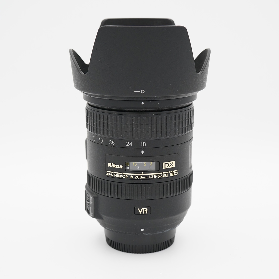 Nikon AF-S 18-200mm F3.5-5.6 G II ED DX VR (EX) Used Lens