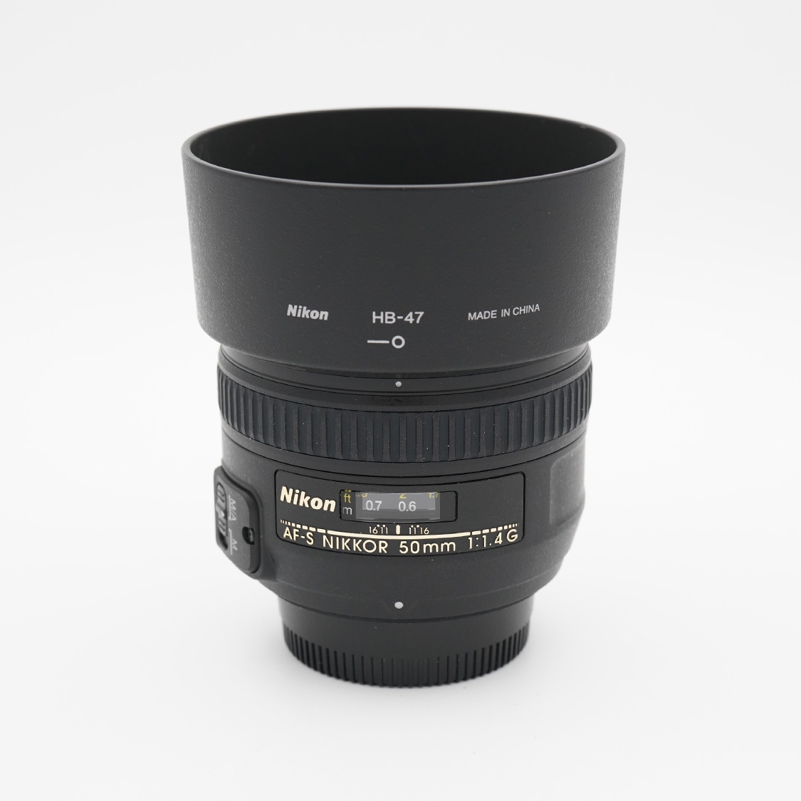 Nikon AF-S 50mm F1.4 G (EX) Used Lens