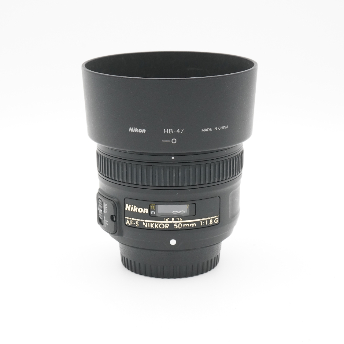 Nikon AF-S NIKKOR 50mm F1.8 G Used Lens