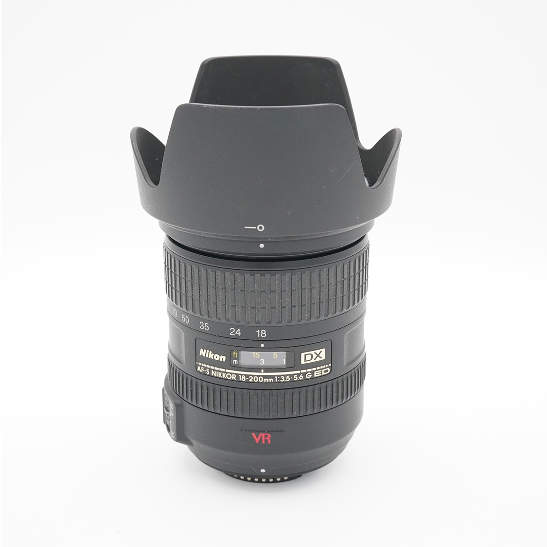 Nikon AF-S NIKKOR 18-200mm f3.5-5.6 G ED DX VR Used Lens