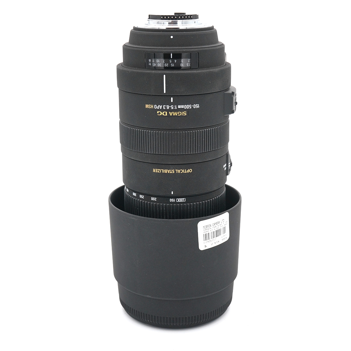 Sigma 150-500mm f5-6.3 APO HSM DG Used Lens for Nikon F Mount