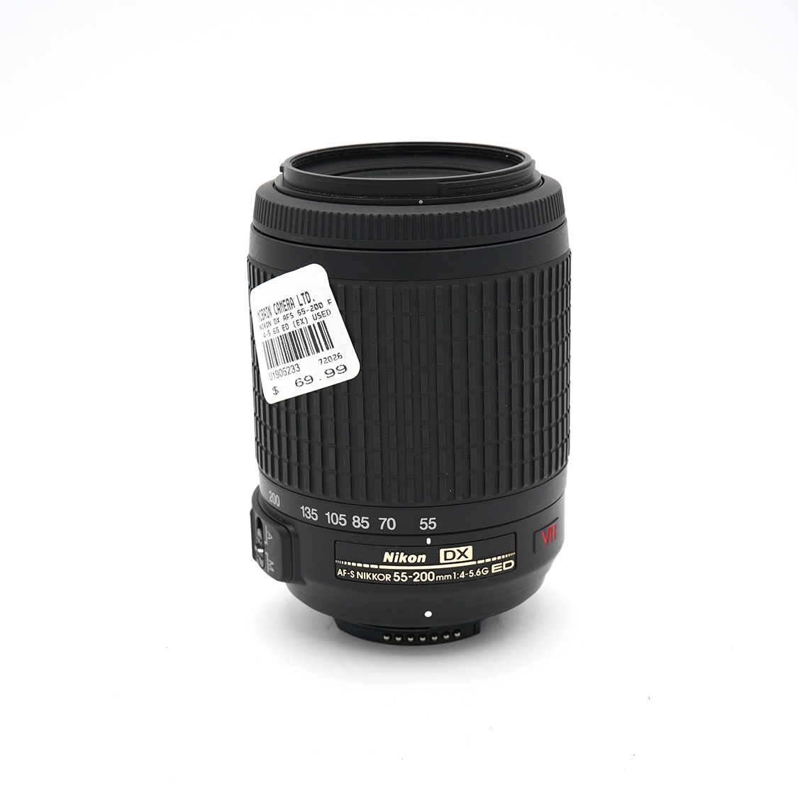 Nikon AF-S 55-200mm F4-5.6G ED DX VR (EX) USED