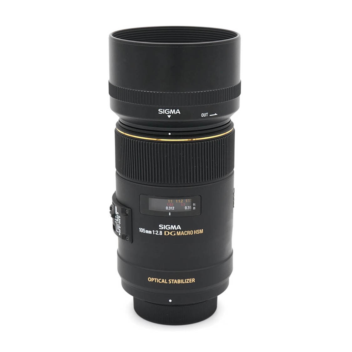 Sigma N 105mm F 2.8 DG Macro HSM Used Lens for Nikon F-mount