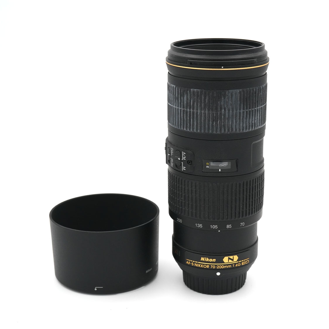 Nikon F AF-S 70-200mm F4G ED VR Used Lens