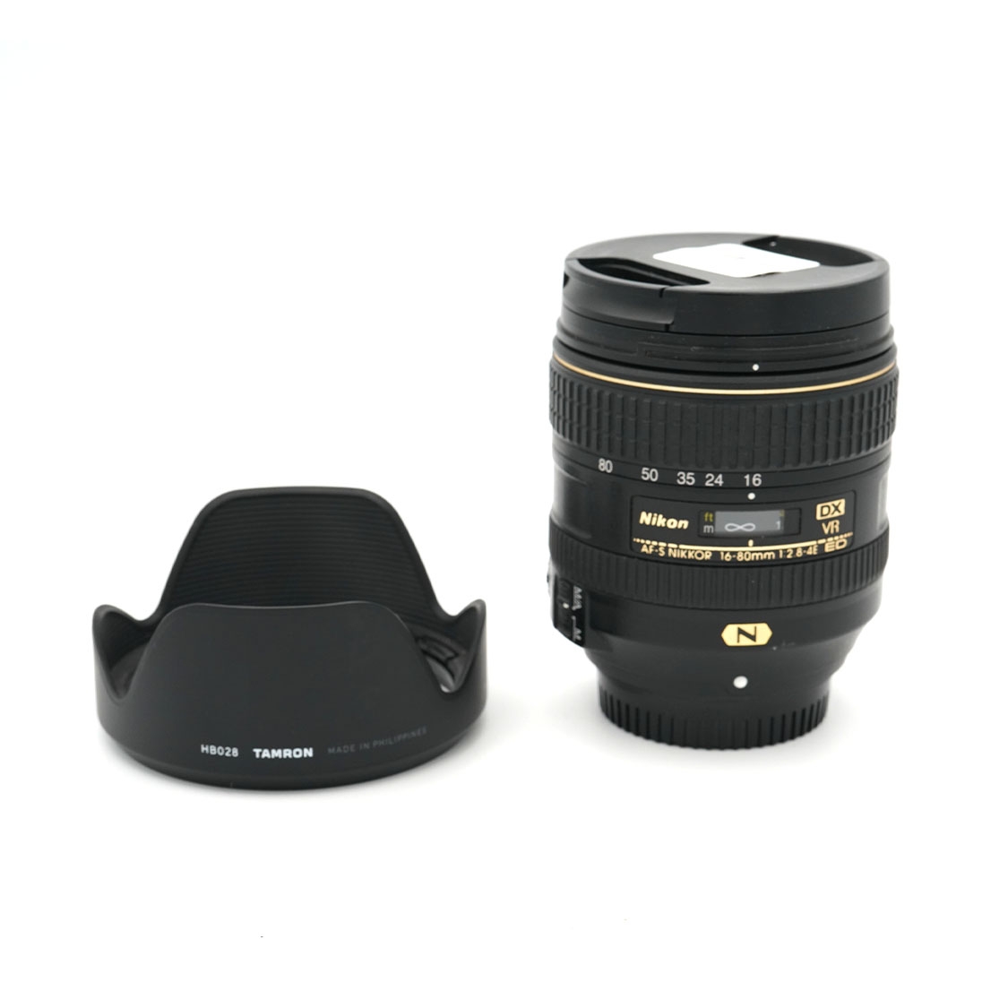 Nikon F AF-S 16-80mm F2.8-4E ED DX Used Lens