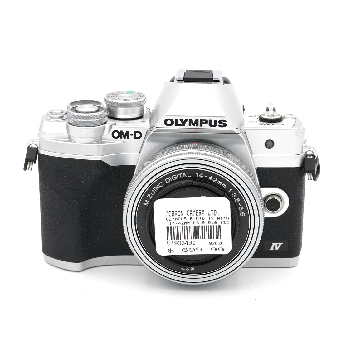 Olympus E-M10 IV with 14-42mm F3.5-5.6 Used Mirrorless Camera