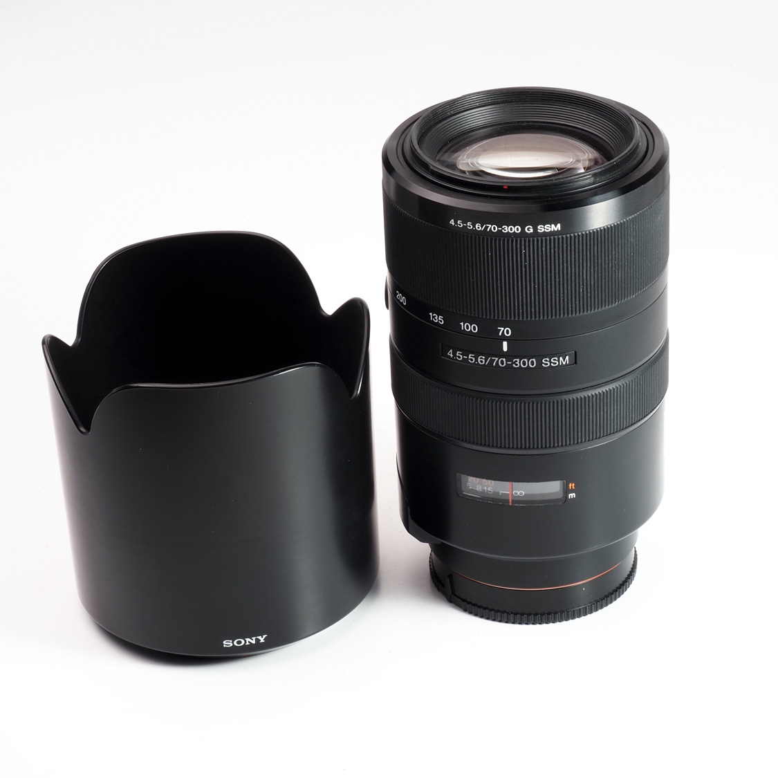 Sony 70-300mm f4.5-5.6 SSM G (EX) Used Lens for A Mount