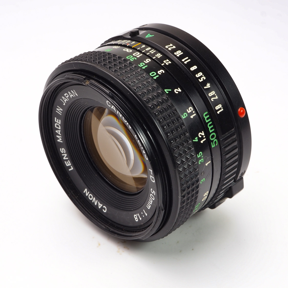 Used- Canon FD 50mm f1.8 (BGN) 