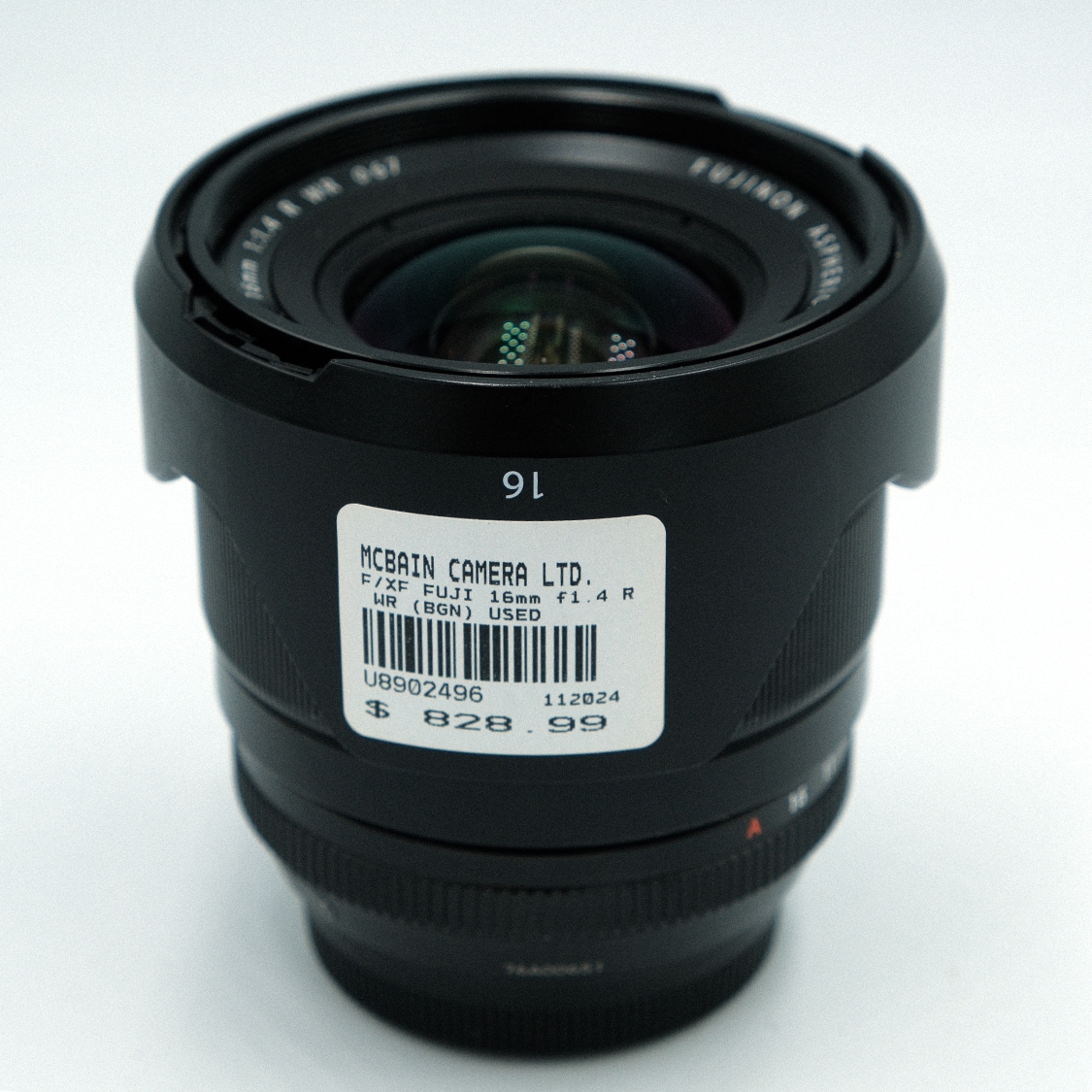 Fujifilm XF 16mm f1.4 R WR (BGN) Used Lens