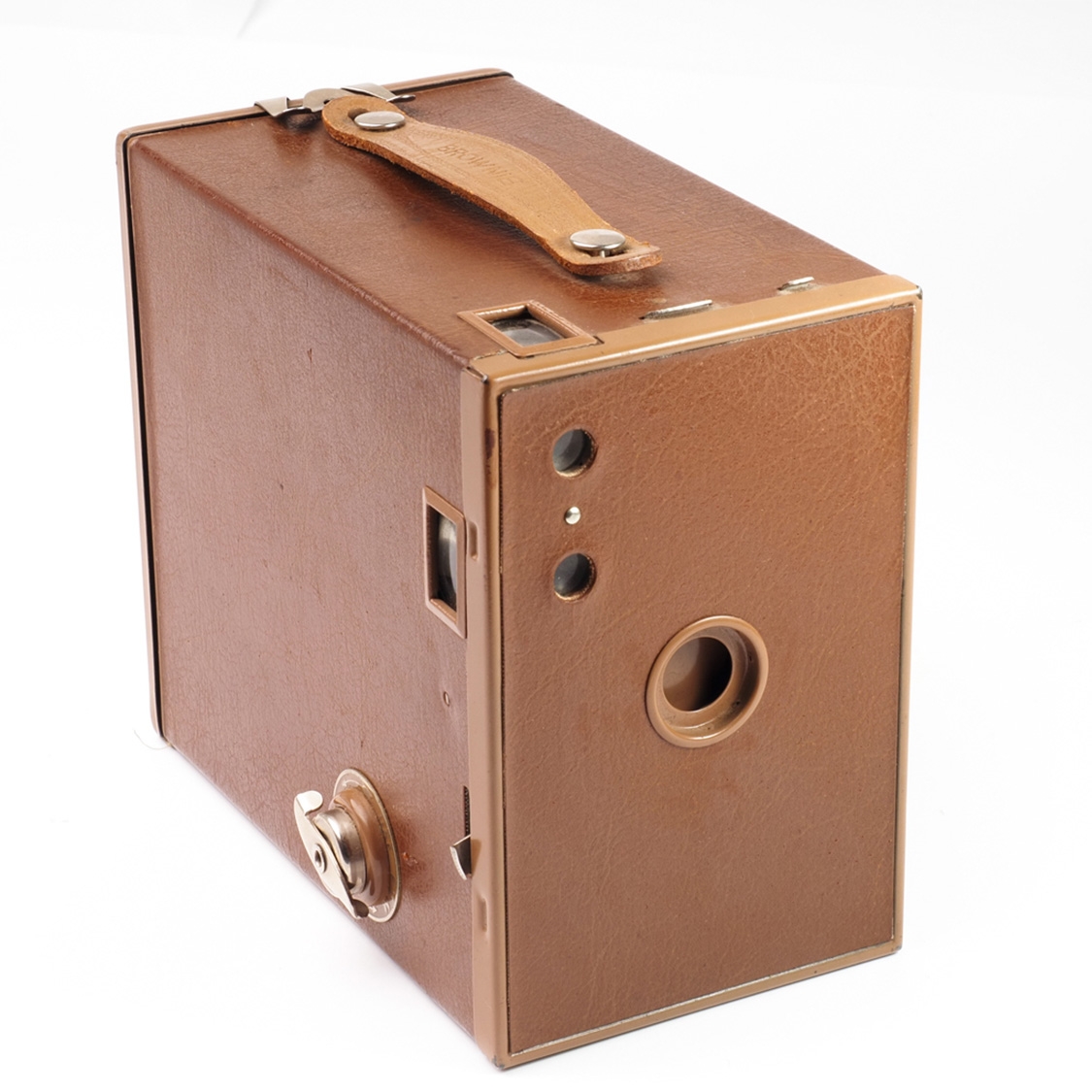 Kodak No.2A Brownie Model C 116 Film Box Camera (Brown) (EX) Used