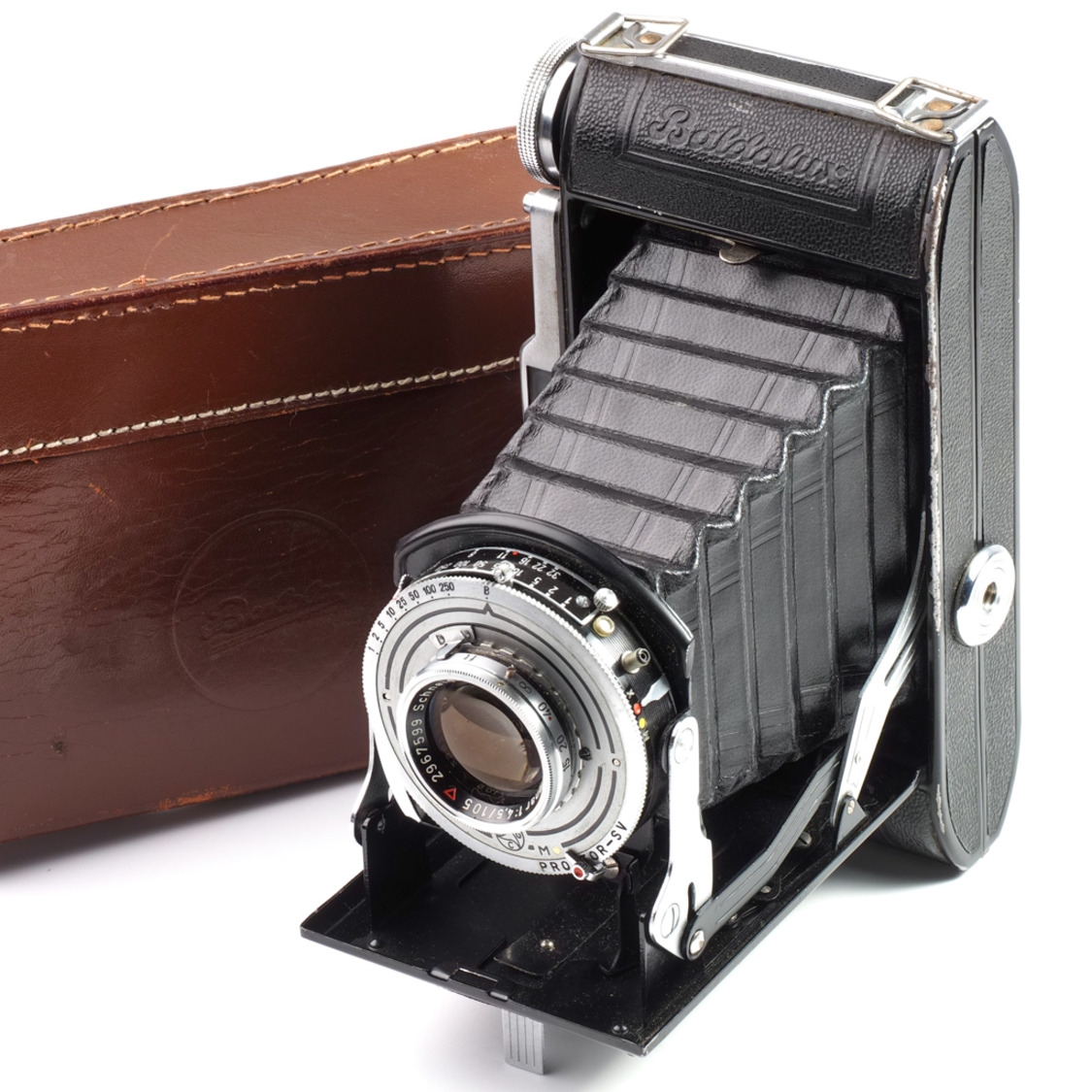 Balda Baldalux w/Radionar 105mm F4.5 (AS IS) Used Film Camera