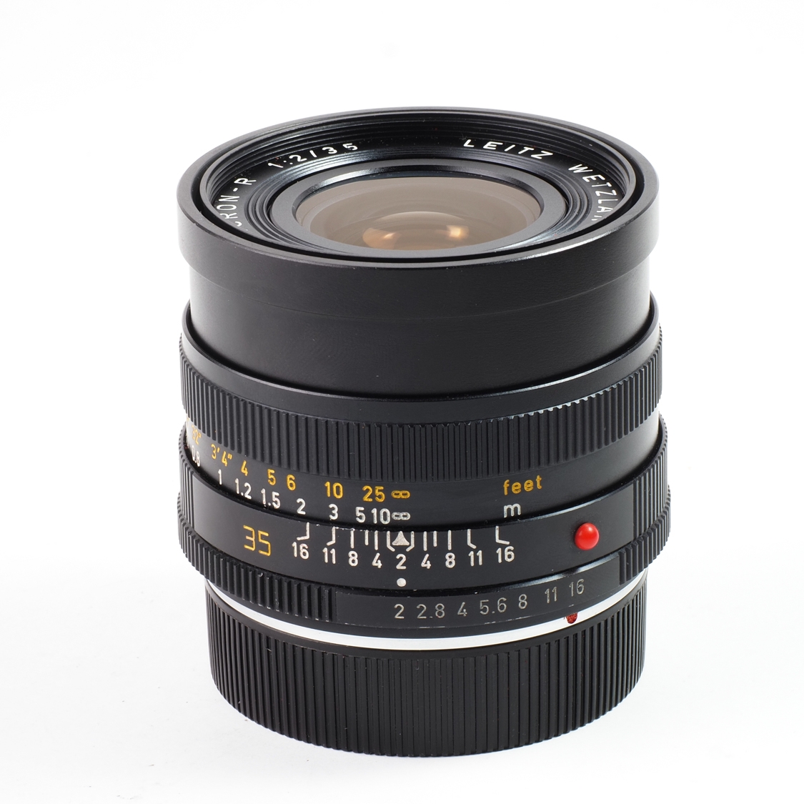 Leitz Summicron-R 35mm F2 (2-CAM)(11115)(BGN) Used Lens for Leica R Mount