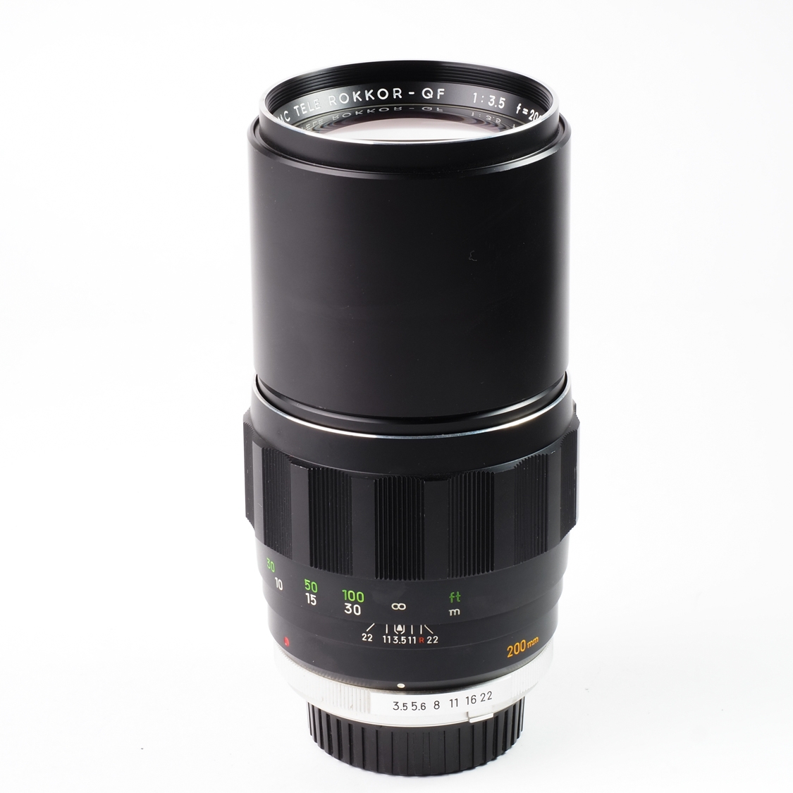 Minolta MD 200mm F3.5 MC Tele Rokkor-QF (EX) Used Lens