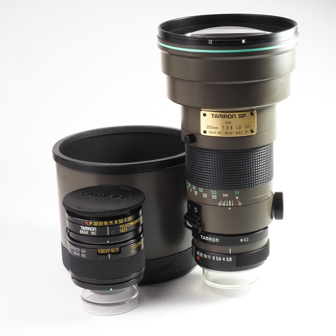 Tamron SP 300mm F2.8 LD (IF)(60B) + 140f 1.4X + 01F 2X (EX+) Used