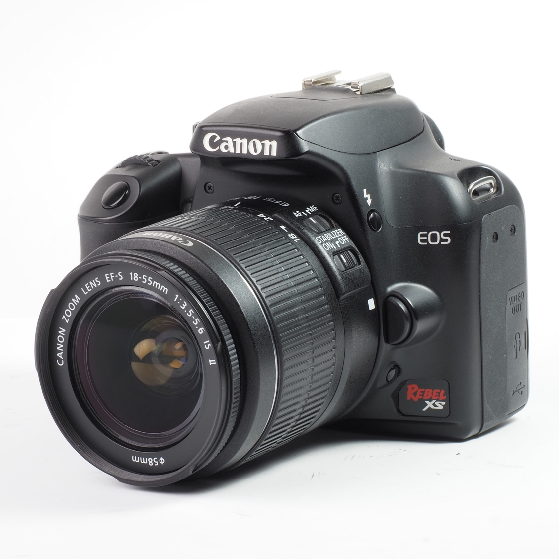 Canon EOS Rebel XS + 18-55mm F3.5-5.6 IS II (EX) Used