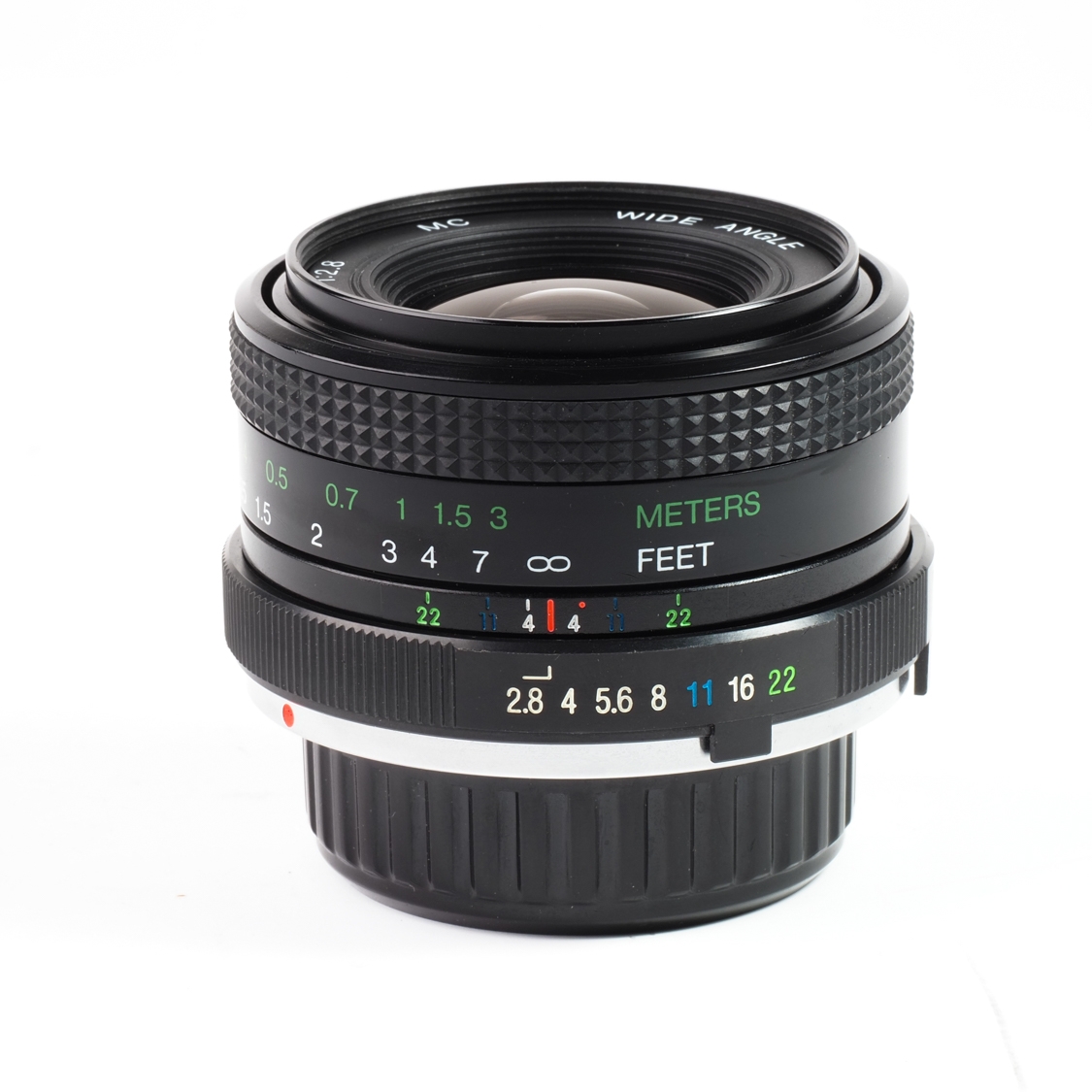 M/MD Vivitar 28mm F2.8 MC (BGN) Used Lens for Minolta MD