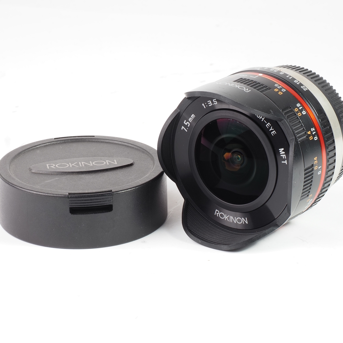 M4/3 Rokinon 7.5mm F3.5 Fisheye (EX) Used Lens For M4/3