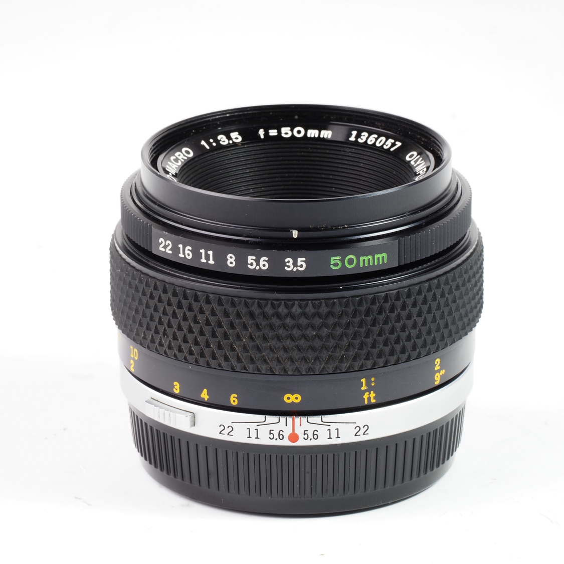 Olympus OM 50mm F3.5 Macro (BGN) Used Lens