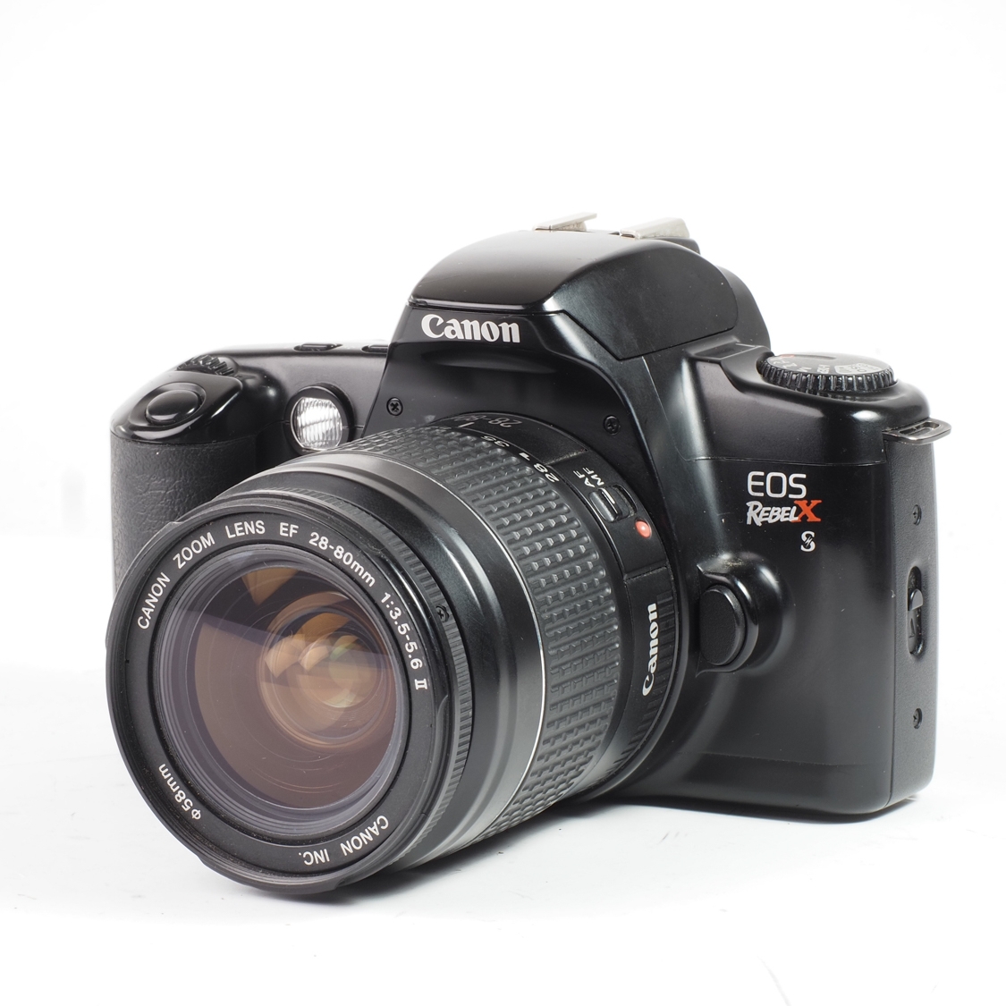 Canon Rebel XS 35mm Film SLR Camera with 28-80mm F3.5-5.6 Lens (BGN) Used