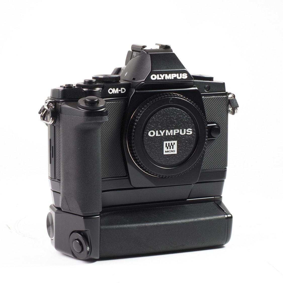 Olympus OM-D E-M5 Camera Body with HLD-6 Grip (EX+) Used