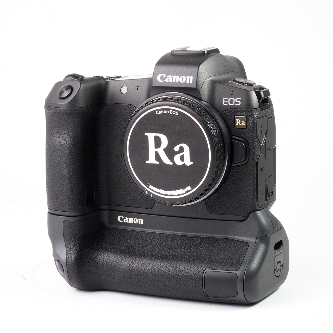 Canon EOS Ra Camera Body with BG-E22 Grip & PD-E1 USB Power Adapter (EX+) Used