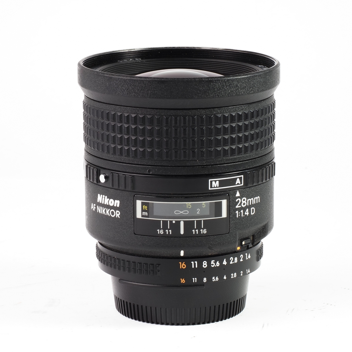 Nikon AF 28mm F1.4 D (BGN) Used Lens