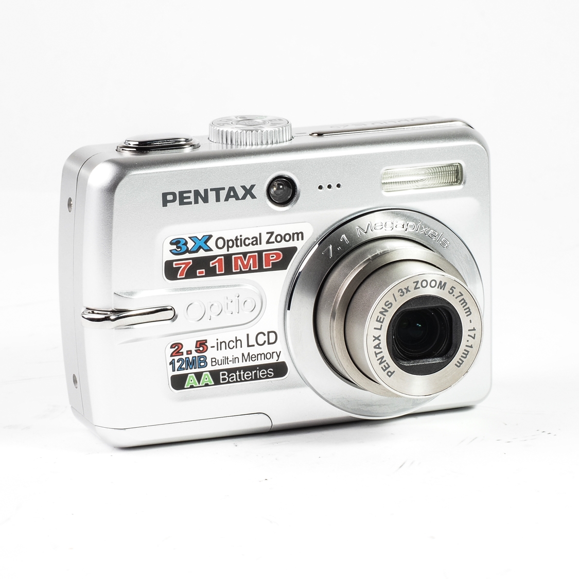 Pentax Optio E25 (7.1mp)(EX+) Used