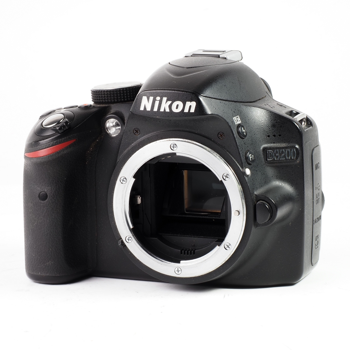 Nikon D3200 DSLR Camera Body (AS-IS)(FLASH INCONSISTENT) Used