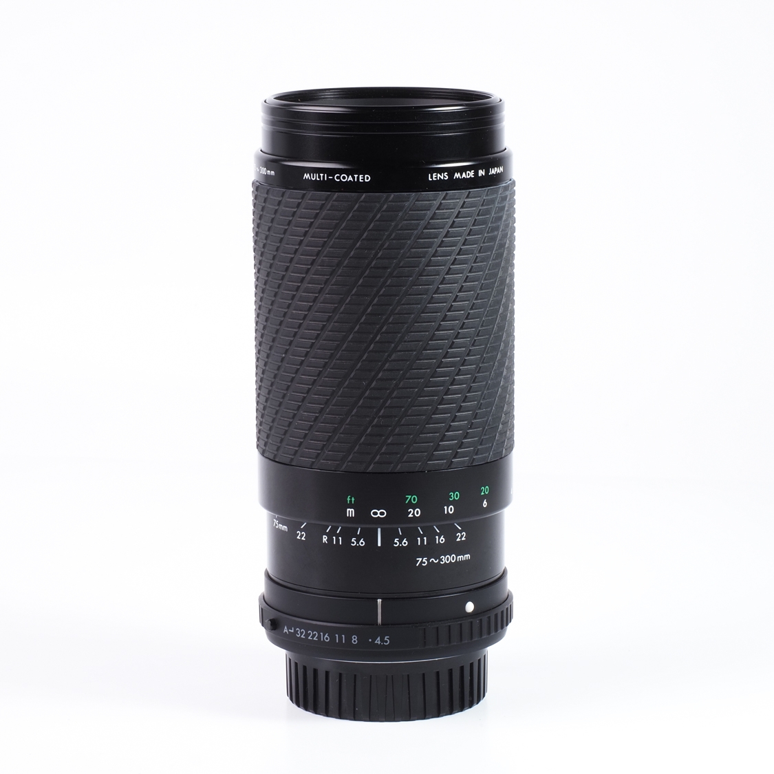 P/K Sigma 75-300mm F4.5-5.6 (BGN) Used Lens For Pentax K-Mount