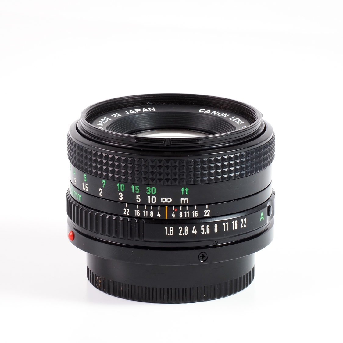 Canon FDn 50mm F1.8 (EX) Used Lens