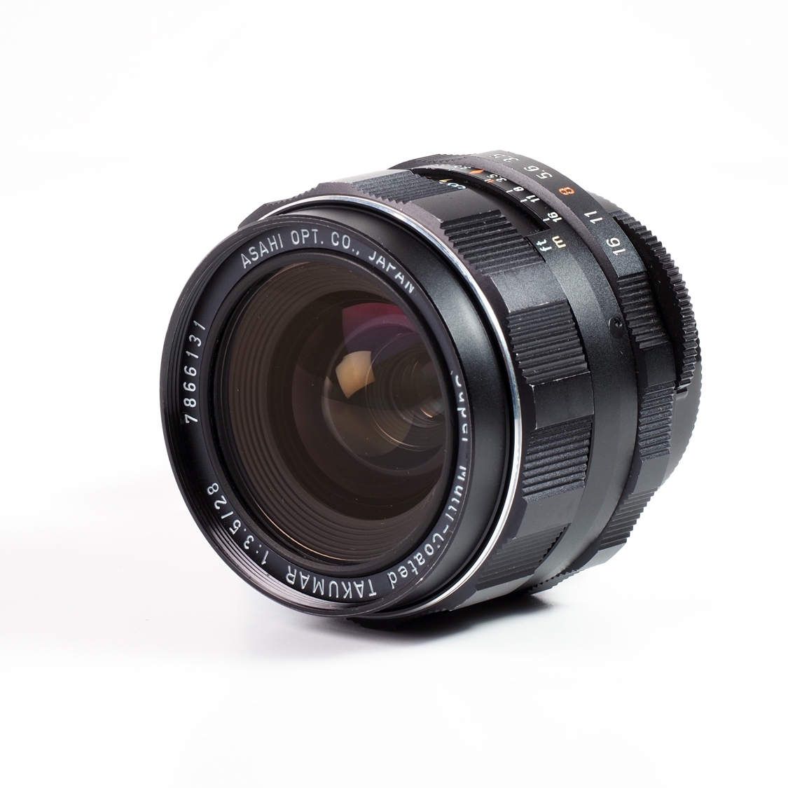 Takumar 28mm F3.5 SMC (BGN) Used Lens for M42 Mount