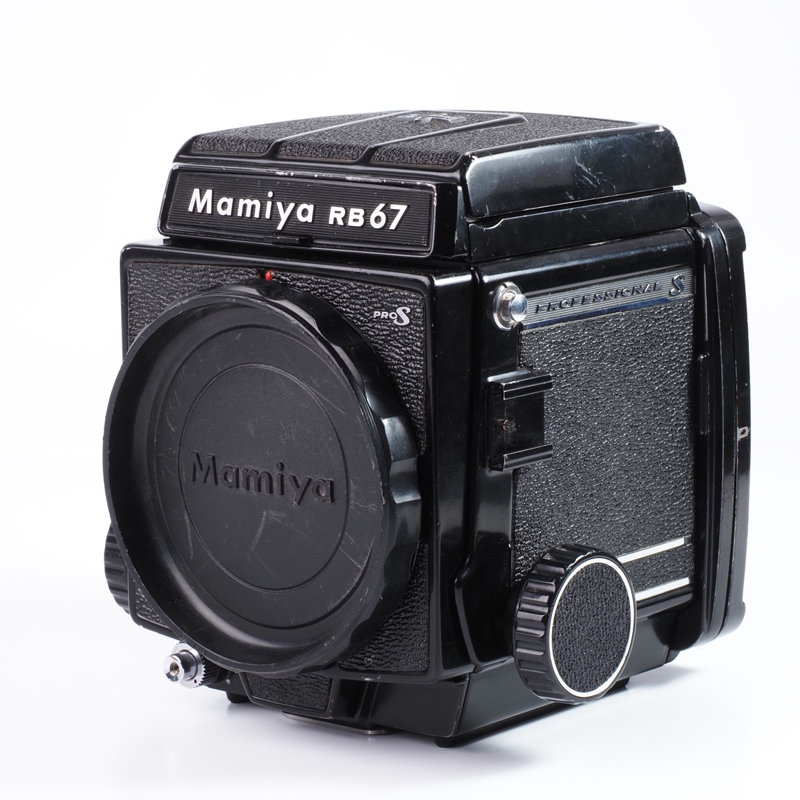 Mamiya RB67 Pro-S Film Camera Body with Waist Level Finder (No Film Back) (BGN) Used