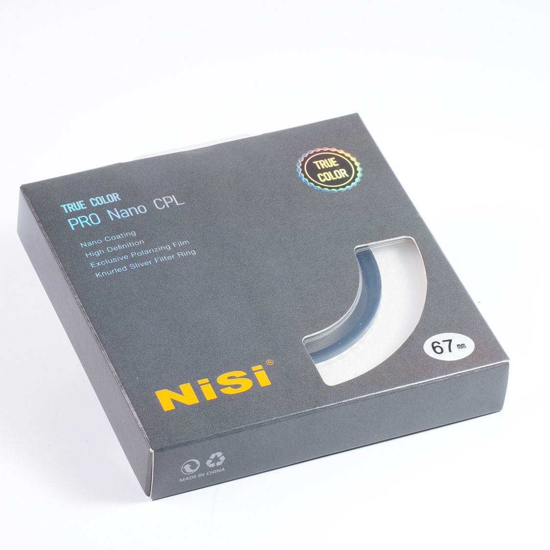 Nisi 67mm True Color Pro Nano Circular Polarizer (LN-) Used