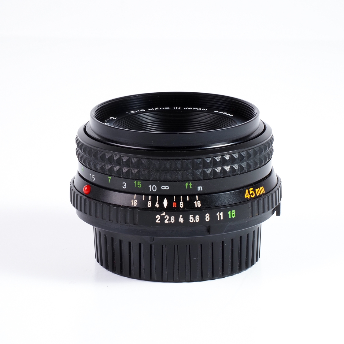 Minolta MD 45mm F2 Rokkor-X (EX) Used Lens