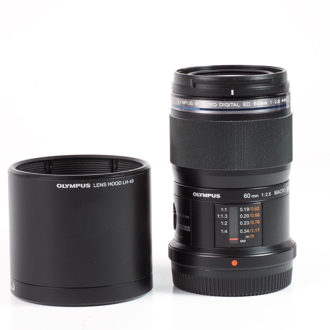 Olympus M.Zuiko 60mm F2.8 Macro ED MSC (BGN) Used Lens for Micro Four Thirds Mount