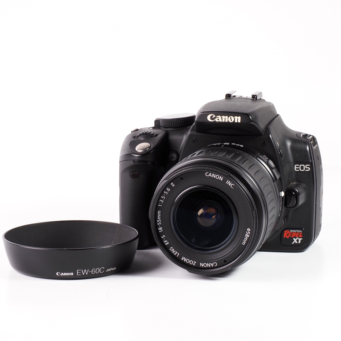 Canon EOS Rebel XT + 18-55mm F3.5-5.6 +1GB CF Card (BGN) Used
