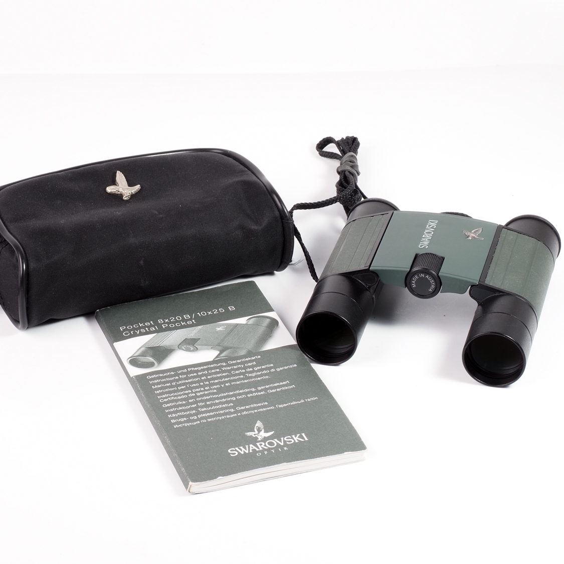 Swarovski Pocket 10X25B Binoculars (Full CLA)(LN-) Used