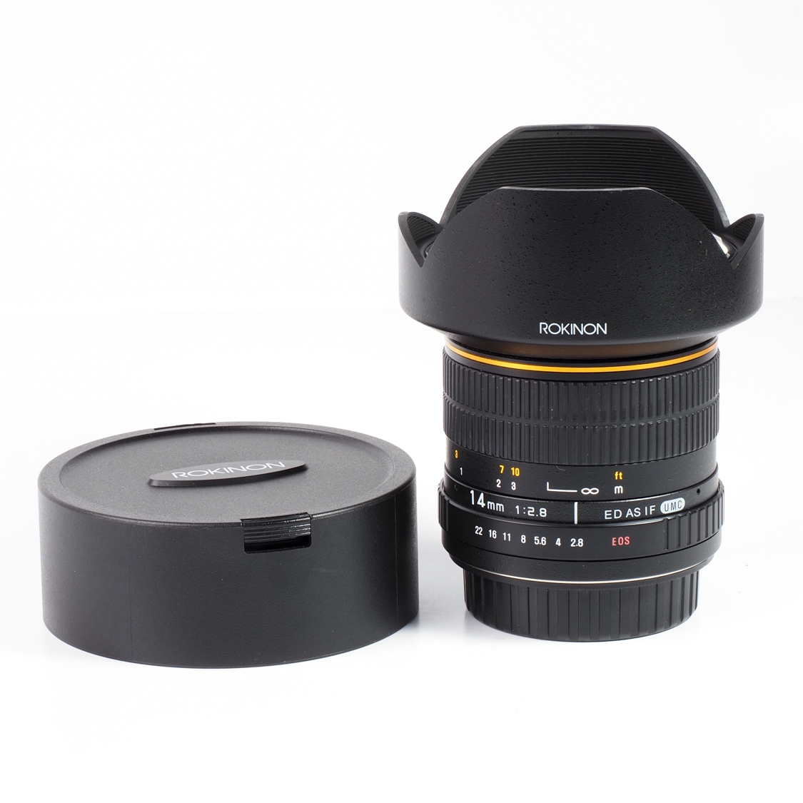 Rokinon 14mm f/2.8 ED AS IF UMC (Canon EF) EX+ used