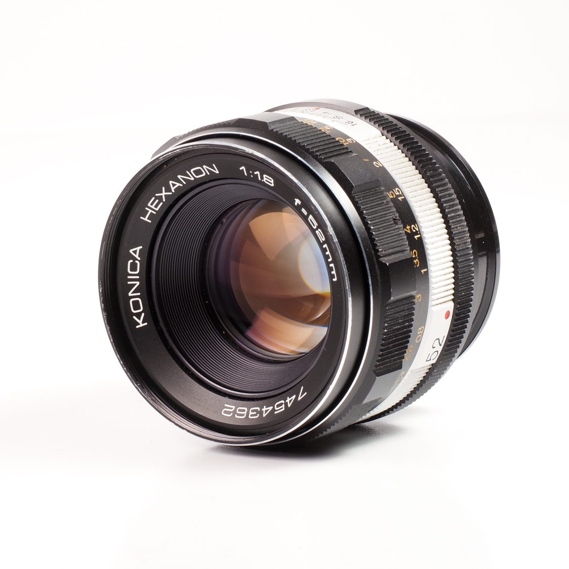 Konica Hexanon 52mm F1.8 (K/AR) BGN used