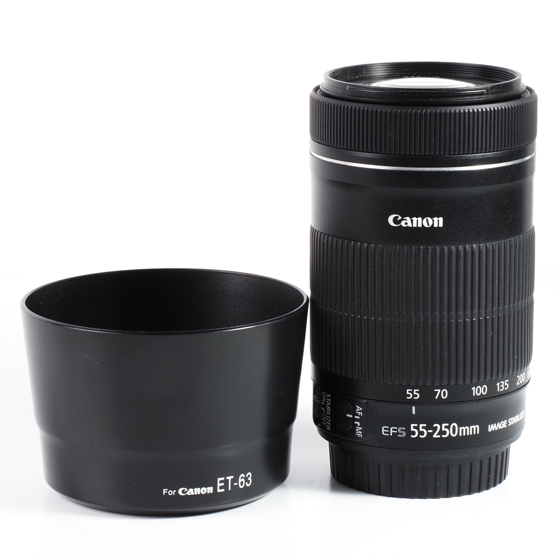 Canon 55-250mm f4.5-5.6 IS STM (BGN) EFS used