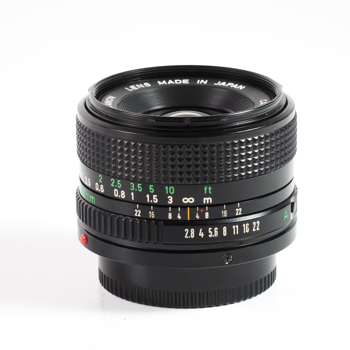 Canon 28mm f2.8 (EX) nFD used